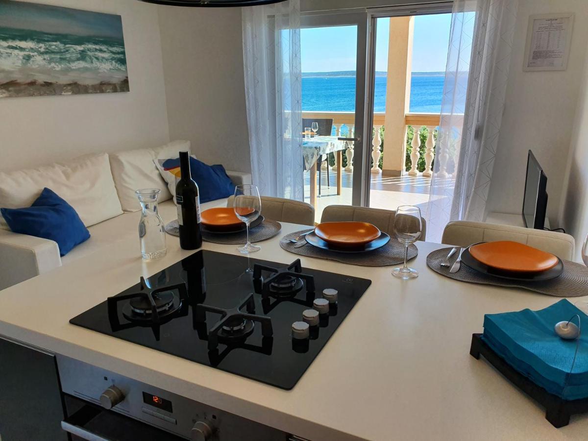 Comfortable Family Apt Iris 20M From Beach In Mandre Dış mekan fotoğraf
